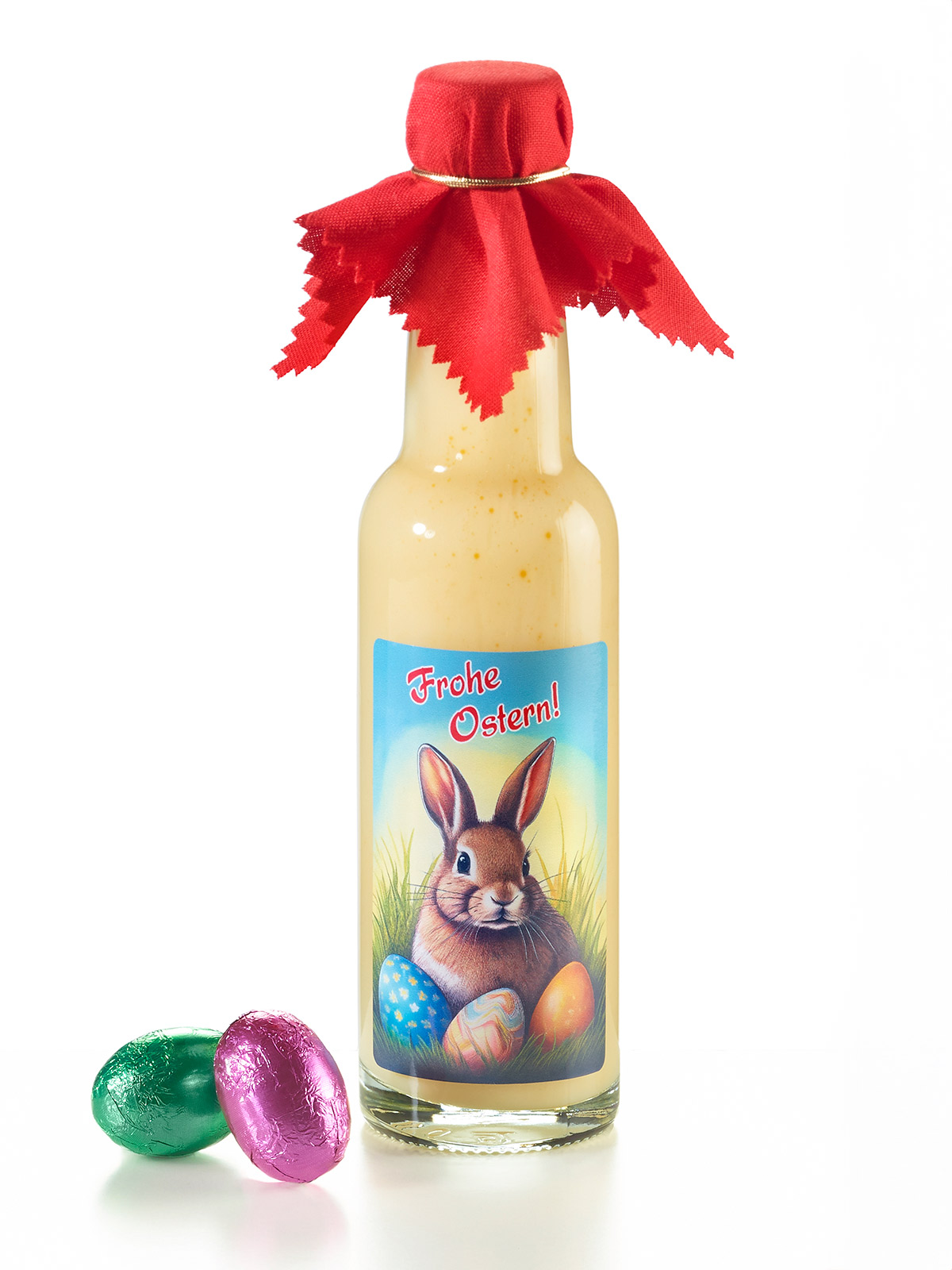 Eierlikör „Frohe Ostern!“