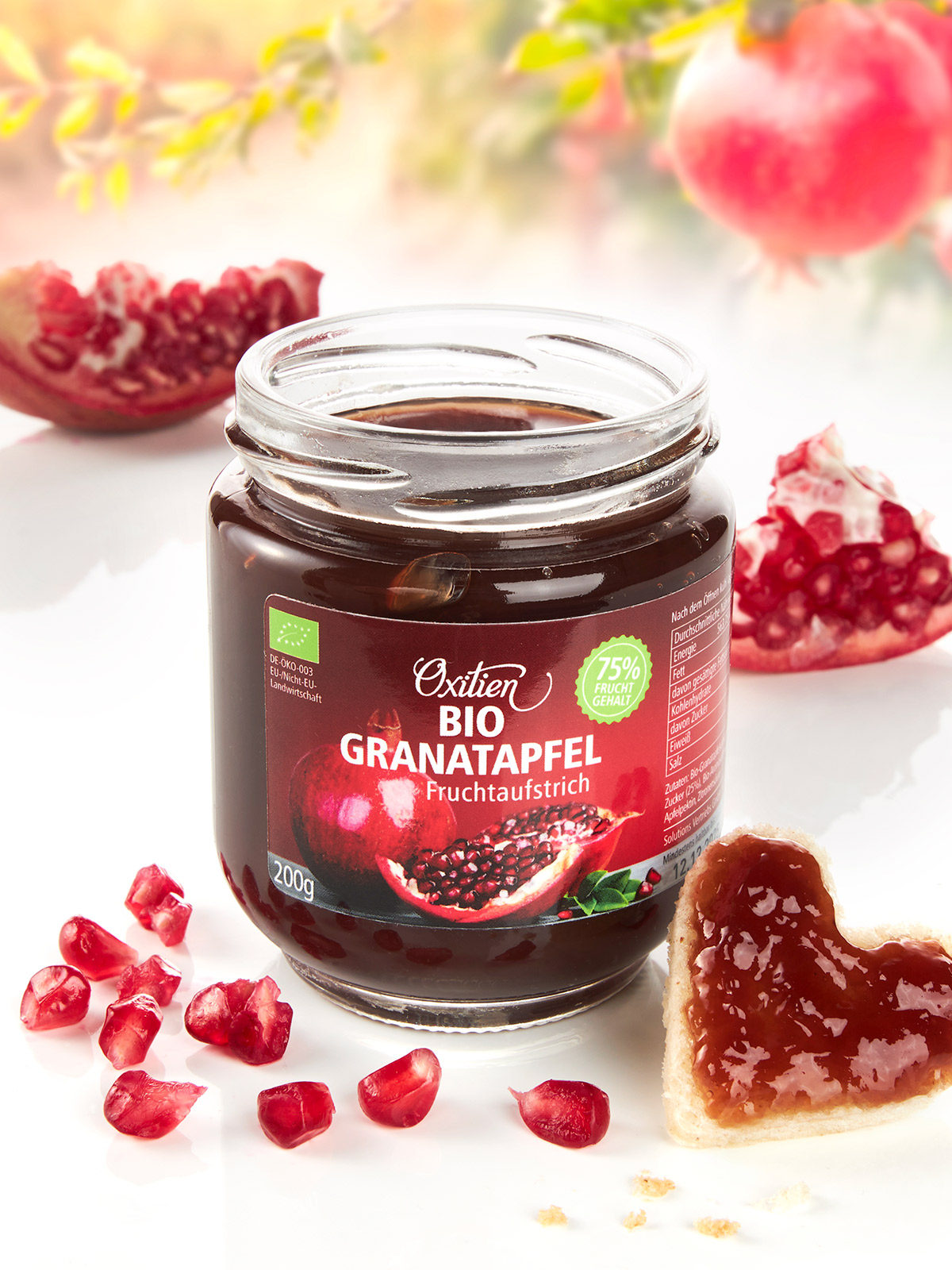 BIO Granatapfel-Fruchtaufstrich