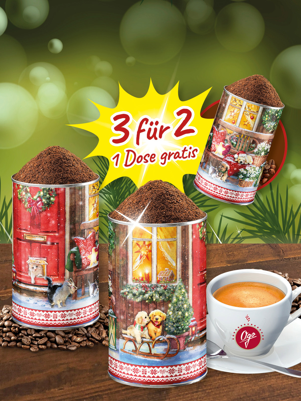 „3 für 2“ Herzige Weihnachten