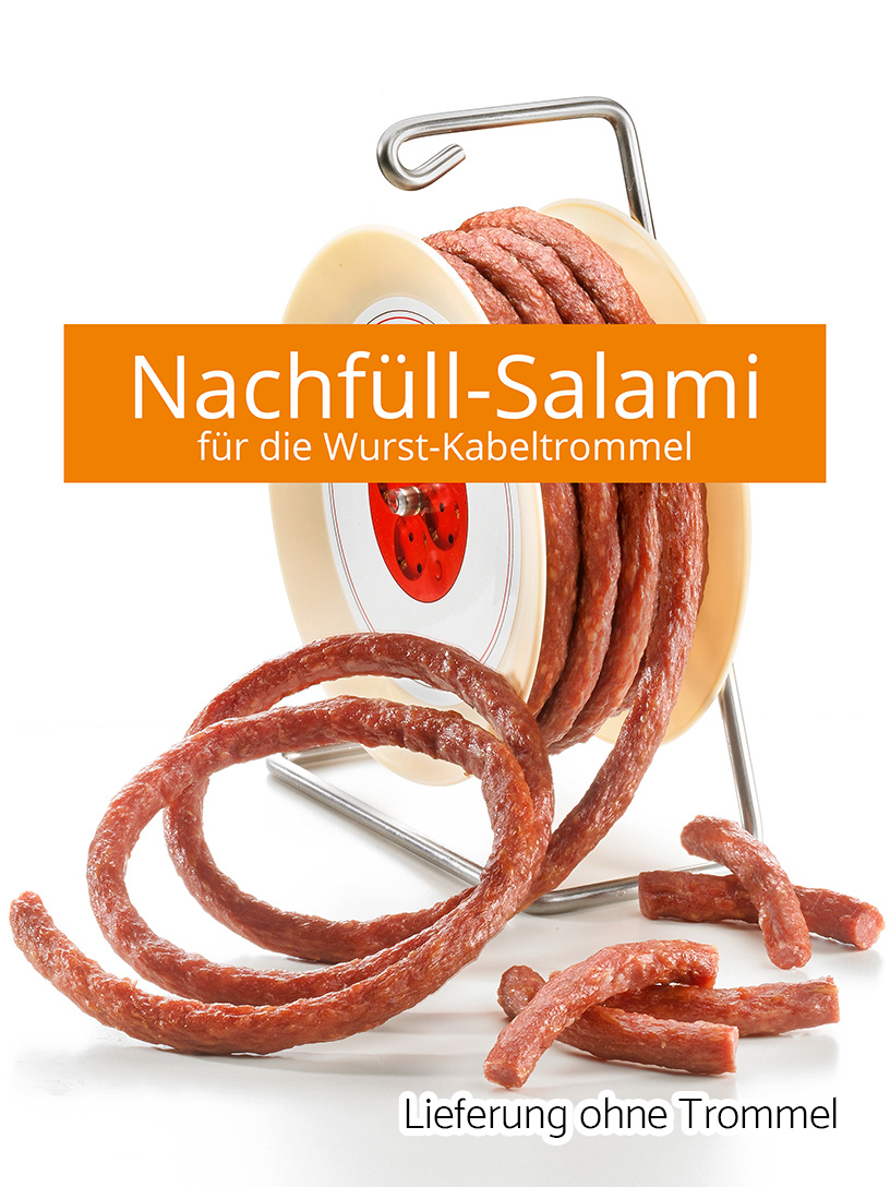 Nachfüllsalami, Kabeltrommel