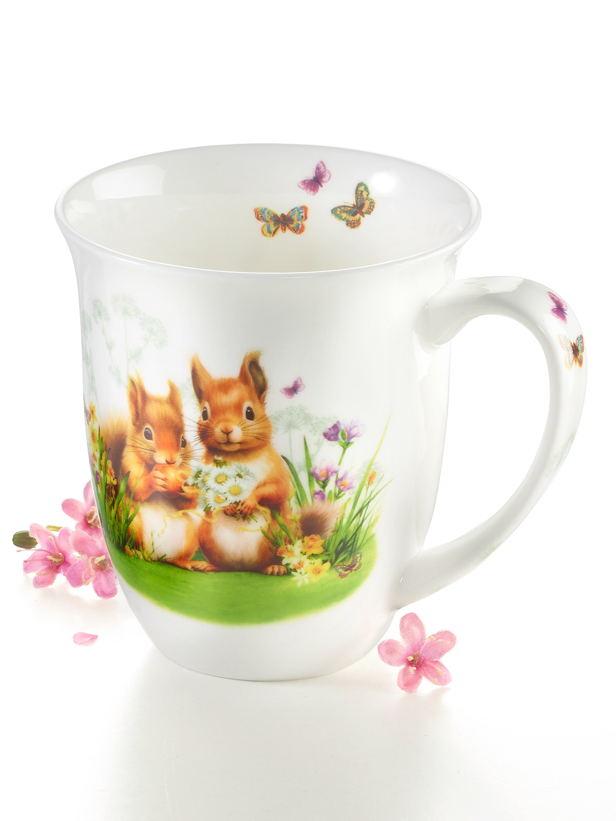 Becher „Frühlingshörnchen“